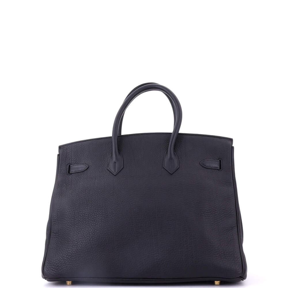Hermes Birkin 35 Black Togo with Gold Hardware - Picture 3 of 8